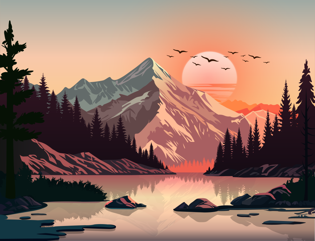 landscape illustration